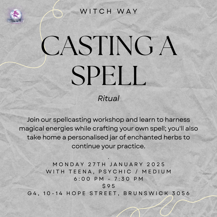 Casting A Spell - workshop